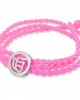 Ik Onkaar Bracelet in Silver with Diamonds on Braided Thread Ik Onkaar Bracelet in Silver with Diamonds on Braided Thread