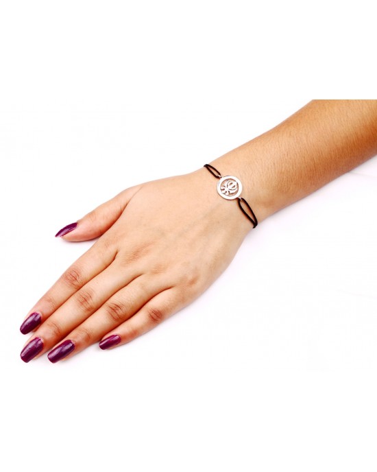 Khanda Bracelet in Silver 18 mm Khanda Bracelet in Silver 18 mm