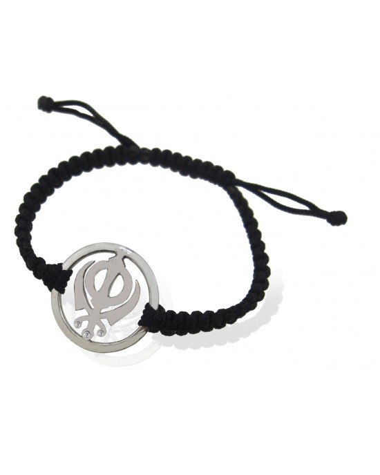 Khanda Bracelet in Silver Khanda Bracelet in Silver