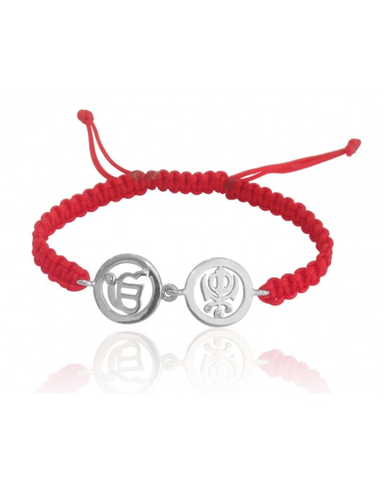 Ik Onkar & Khanda Silver Bracelet Ik Onkar & Khanda Silver Bracelet