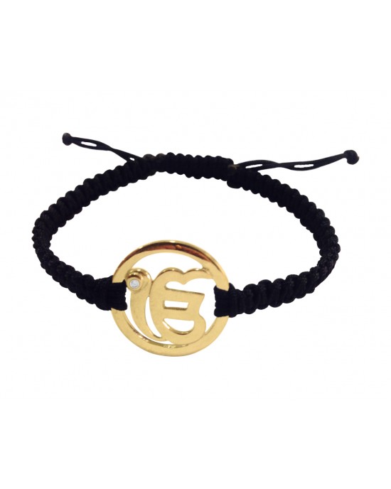 Auspicious Ik Onkar Gold Bracelet Auspicious Ik Onkar Gold Bracelet