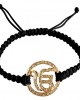Auspicious Ik Onkaar Diamond Bracelet in 14k gold with 21mm charm Auspicious Ik Onkaar Diamond Bracelet in 14k gold with 21mm charm