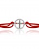 Cross Inside Diamond Bracelet in Silver Cross Inside Diamond Bracelet in Silver