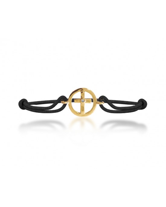 Cross Bracelet in Gold Cross Bracelet in Gold