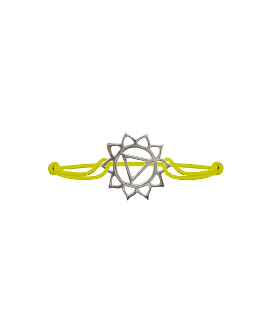 Solar Chakra Bracelet in Silver Solar Chakra Bracelet in Silver