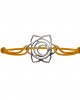 Sacral Chakra Bracelet in Silver Sacral Chakra Bracelet in Silver