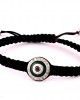 Evil Eye Bracelet in Silver with Diamonds Evil Eye Bracelet in Silver with Diamonds