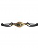 Evil Eye In Gold Bracelet with Enamel Work Evil Eye In Gold Bracelet with Enamel Work