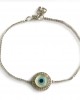 Distinctive New Evil Eye bracelet in gold Distinctive New Evil Eye bracelet in gold