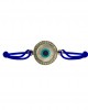 Evil eye Mother of Pearl Bracelet on adjustable thread Evil eye Mother of Pearl Bracelet on adjustable thread
