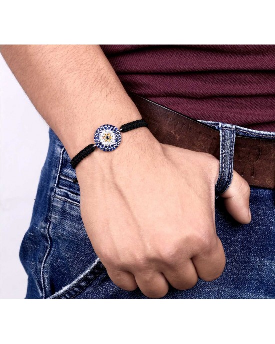EVIL EYE SAPPHIRE & DIAMOND BRACELET EVIL EYE SAPPHIRE & DIAMOND BRACELET