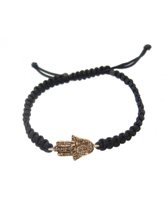 Fatima's Hand Gold and Diamond Bracelet Fatima's Hand Gold and Diamond Bracelet
