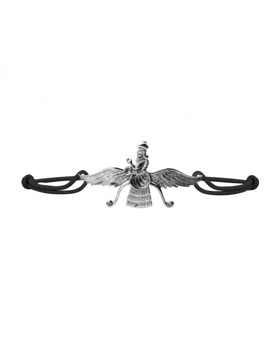 Faravahar In Silver Bracelet Faravahar In Silver Bracelet