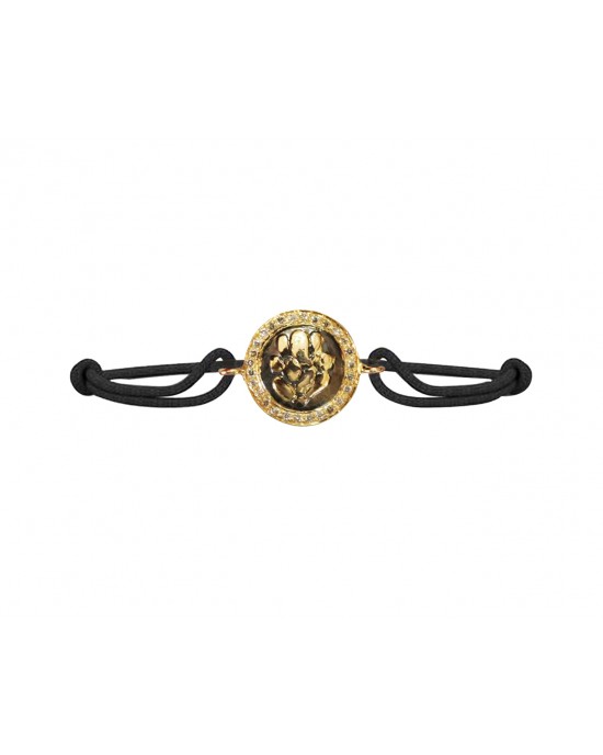 Ganesh Bracelet in Gold with Diamonds Ganesh Bracelet in Gold with Diamonds