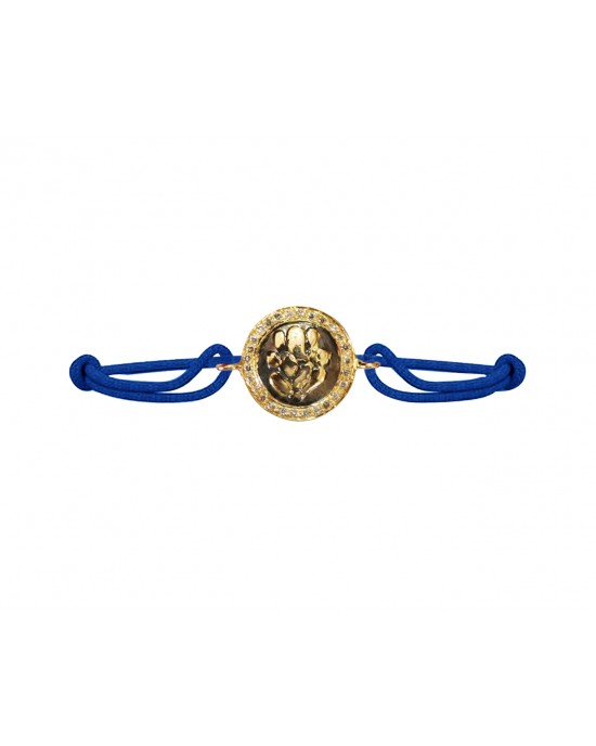 Ganesh Bracelet in Gold with Diamonds Ganesh Bracelet in Gold with Diamonds