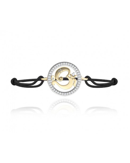 Aum Ganesh Gold Bracelet Aum Ganesh Gold Bracelet