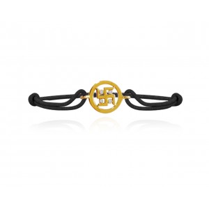Gold Swastik Bracelet