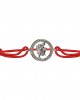 Hanuman Border Diamond Bracelet in Silver with 27 Diamonds Hanuman Border Diamond Bracelet in Silver with 27 Diamonds