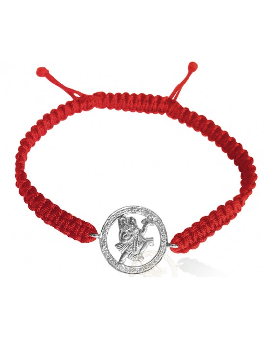 Hanuman Bracelet with Diamond in Silver Hanuman Bracelet with Diamond in Silver
