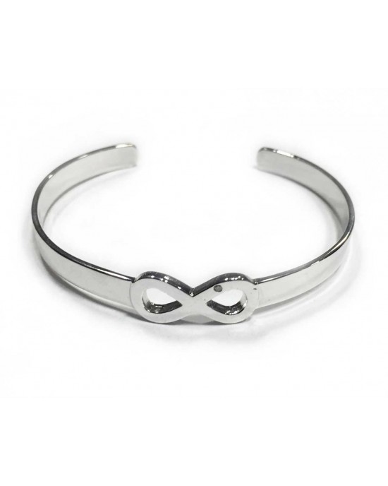 Silver Infinity Bangle Silver Infinity Bangle