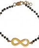 Infinity Gold Bracelet on Mangalsutra chain Infinity Gold Bracelet on Mangalsutra chain