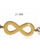 Infinity Gold Bracelet on Mangalsutra chain Infinity Gold Bracelet on Mangalsutra chain