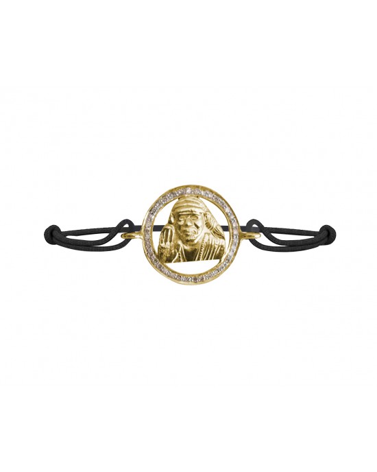 Om Sai Gold & Diamond Bracelet Om Sai Gold & Diamond Bracelet