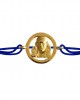 Auspicious Sai Baba Gold Bracelet On size adjustable thread Auspicious Sai Baba Gold Bracelet On size adjustable thread