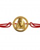 Auspicious Sai Baba Gold Bracelet On size adjustable thread Auspicious Sai Baba Gold Bracelet On size adjustable thread