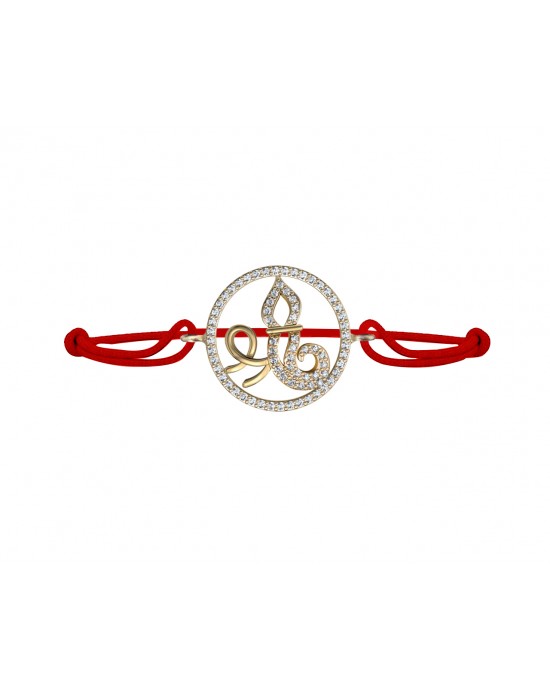 Auspicious Shri Bracelet in Gold Auspicious Shri Bracelet in Gold