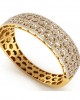 Wide Diamond Half Bangle Wide Diamond Half Bangle
