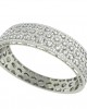 Wide Diamond Half Bangle Wide Diamond Half Bangle