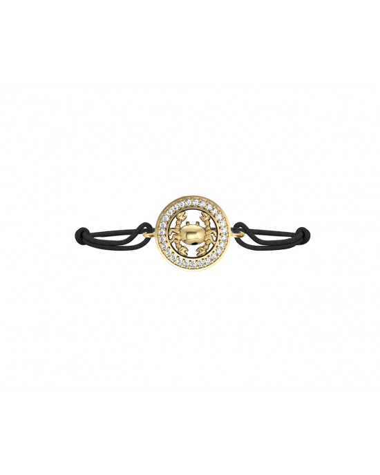 Cancer Bracelet in Gold Cancer Bracelet in Gold