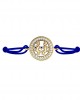 Gemini Bracelet in Gold with Diamonds on Size Adjustable Nylon Thread Gemini Bracelet in Gold with Diamonds on Size Adjustable Nylon Thread