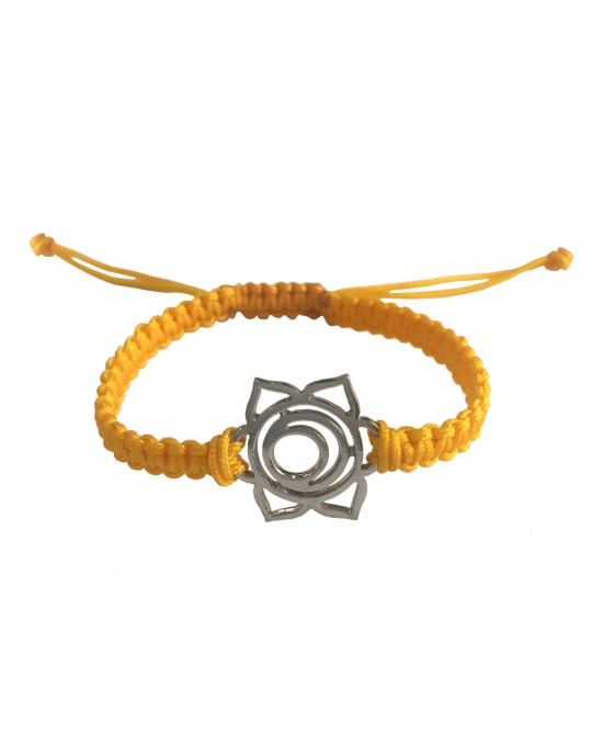 Sacral Chakra Bracelet in Silver Sacral Chakra Bracelet in Silver