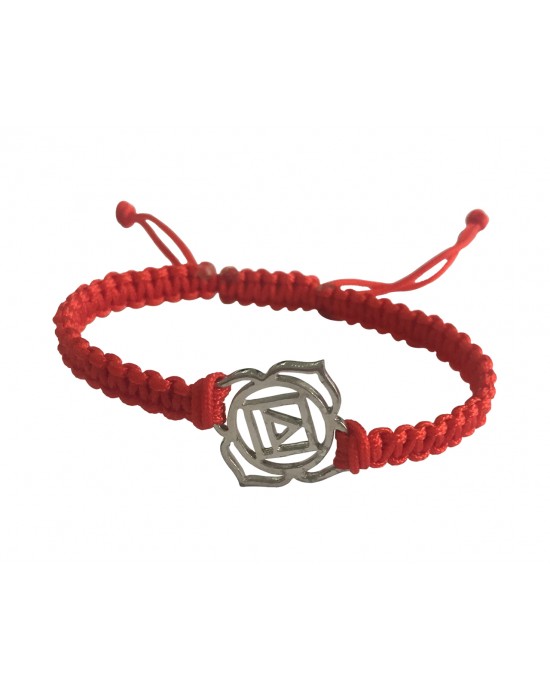 Root Chakra Bracelet in Silver Root Chakra Bracelet in Silver