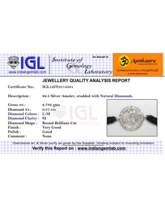 ALLAH Diamonds Bracelet Silver ALLAH Diamonds Bracelet Silver