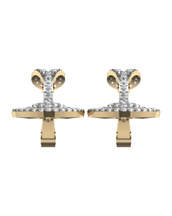 Alluring Diamond Dangledrop earrings