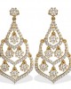 Alluring Diamond cluster danglers Alluring Diamond cluster danglers