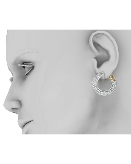 Appealing Diamond Hoops Appealing Diamond Hoops