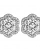 Bewitching Diamond Floral Cluster Earrings Bewitching Diamond Floral Cluster Earrings