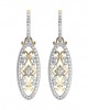 Captivating Trendy Diamond danglers on Hoops Captivating Trendy Diamond danglers on Hoops