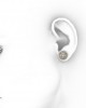 Dainty Diamond Eartops