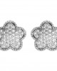 Diamond Flower Earstuds Diamond Flower Earstuds