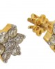 Diamond Floral Cluster Earring Diamond Floral Cluster Earring