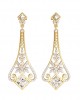 Elegant Diamond Danglers in gold Elegant Diamond Danglers in gold