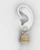 Enchanting Diamond Jhumkis Enchanting Diamond Jhumkis