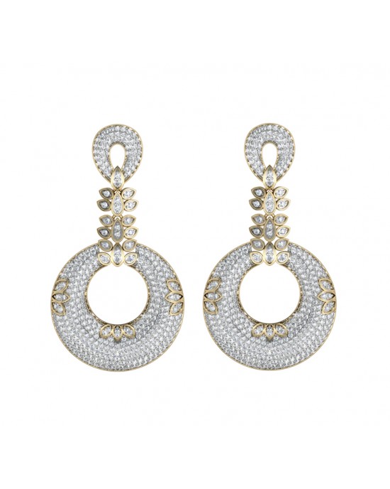 Exquisite Designer Diamond Earrings Exquisite Designer Diamond Earrings