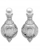 Fetching Pearl & Diamond Earrings Fetching Pearl & Diamond Earrings