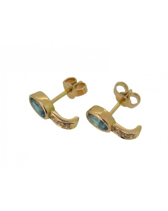 Blue Topaz Earring Blue Topaz Earring